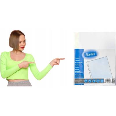 Krystalické fólie BANTEX A5 45mic 100 kusů