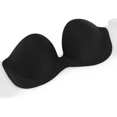 Prima-obchod Nalepovací push-up neviditelná podprsenka, barva 7 (C) černá – Zboží Dáma