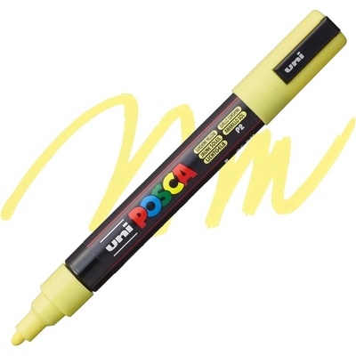 Uni Posca PC-5M pastelový žlutý