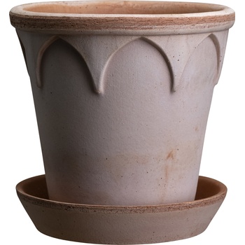 Bergs Potter Саксия Elizabeth с поставка 25 см розова (ELR25S)