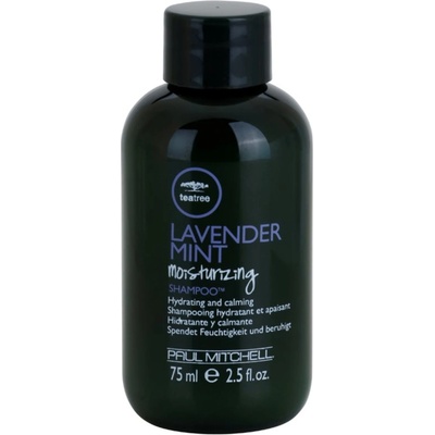 Paul Mitchell Tea Tree Lavender Mint хидратиращ и успокояващ шампоан за суха и непокорна коса 75ml