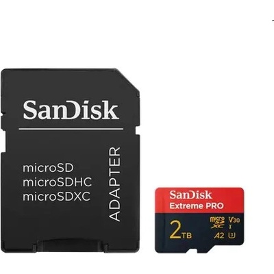 SanDisk Extreme PRO microSD 2TB SDSQXCD-2T00-GN6MA