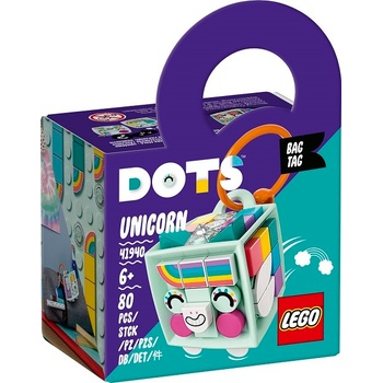 LEGO® DOTS™ 41940 Ozdoba na tašku jednorožec