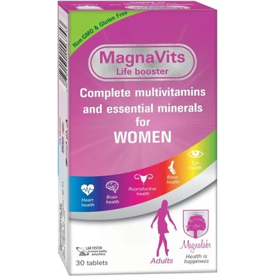 Magnalabs MagnaVits за жени, 30 таблетки, Magnalabs (10050179)