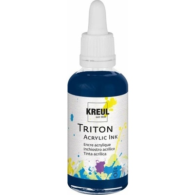 Kreul Triton akrylový atrament tmavomodrá