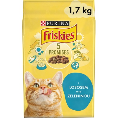 Friskies losos so zeleninou 1,7 kg