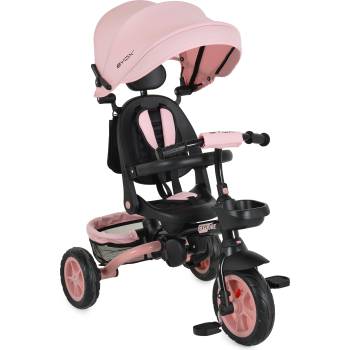 BYOX Детска сгъваема триколка Byox - Explore, 360°, розова (112733)