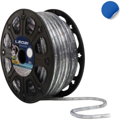 BTNeon LED světelný had 1m LUXY LED Modrá hadice LED-BN-2W-230V-B-1m