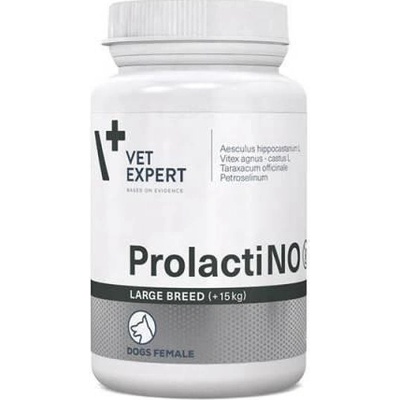 VetExpert ProlactiNO Large Breed pre sučky s prejavmi falošnej gravidity 40 tabliet