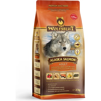 Wolfsblut Alaska Salmon Adult losos s bramborem 2 kg