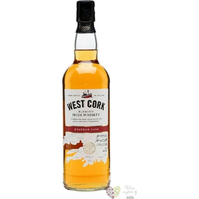 West Cork Blended Bourbon Cask 40% 0,7 l (holá lahev)