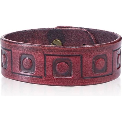 Imago kožený náramek Labyrint FC56885X světle hnědá