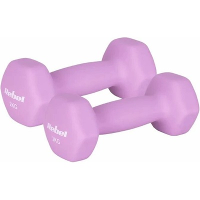 Rebel Neoprenové činky 2 x 2 kg 2 ks