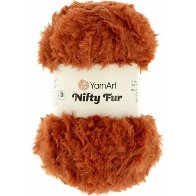 Yarnart Nifty Fur 8403 hrdzavá