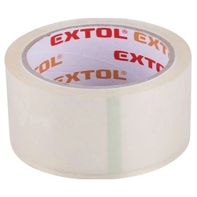 EXTOL PREMIUM Lepiaca páska transparentná, 48 mm x 40 m
