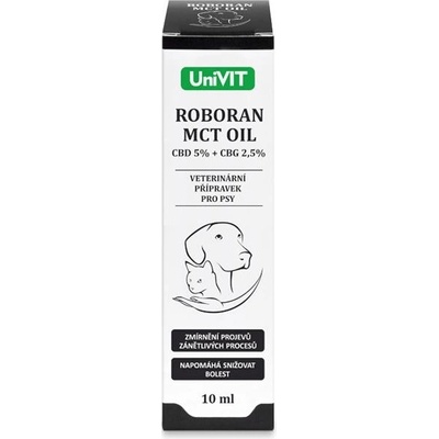 Roboran MCT oil CBD 5% CBG 2,5% 10 ml