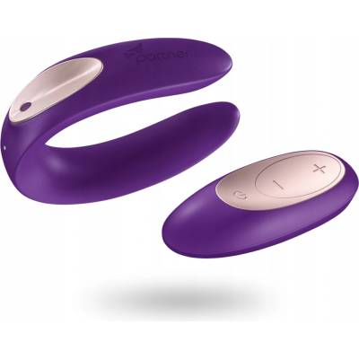 Satisfyer Partner pro páry s dálkovým ovládáním Violet