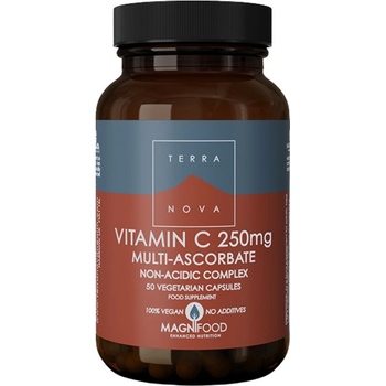 Image 1 of Terranova Vitamin C 250 mg Multi-Ascorbate [50 капсули]