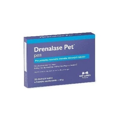 Drenalase Pet pre psy 20 tbl