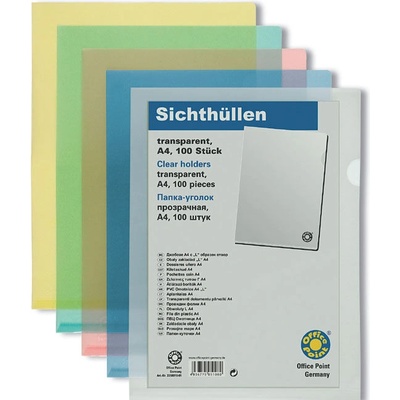 Джоб мек L-образен Office Point Жълт (1303007-02-3350010-03)