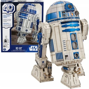 4D BUILD 3D Puzzle Star Wars: R2-D2 201 ks
