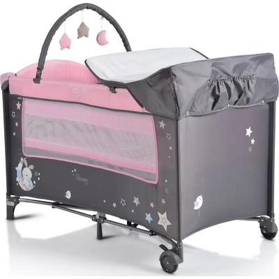 Moni Детска кошара Moni - Sleepy, розова (101694)