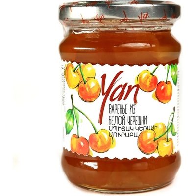 YAN Kompot z bielych čerešní 300 g