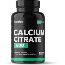 Warrior Calcium Citrate 600 Vápník citrát 100 tablet
