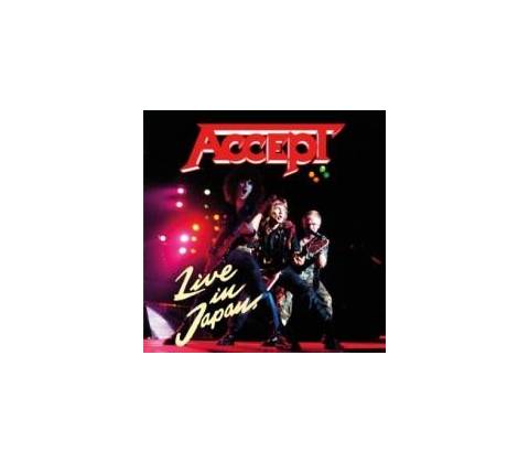 ACCEPT LIVE IN JAPAN CD
