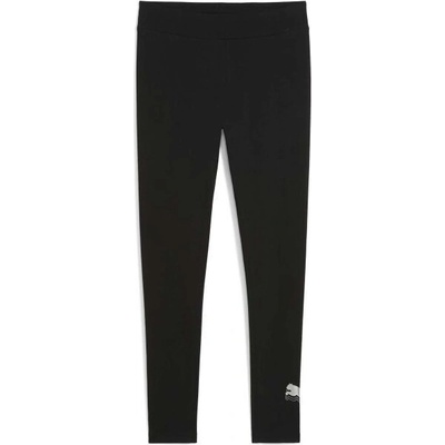 Puma ESSENTIALS METALLIC LEGGINGS Dámské legíny černá