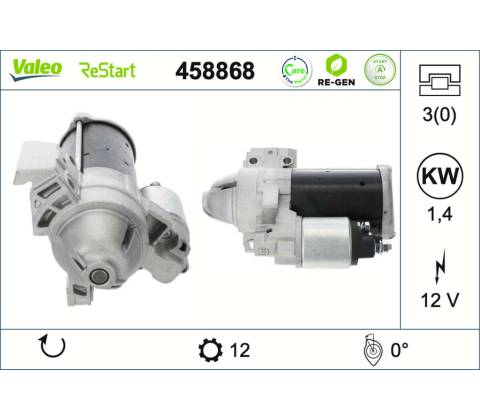 Startér VALEO 458868