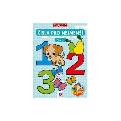 Omaľovánka A5 Čísla pre najmenších