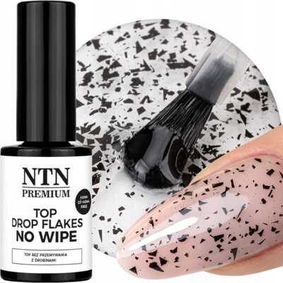 Hybridní top NTN 7g Top Drop Flakes Eggshell No Wipe – efekt skořápky