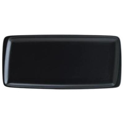 Bonna - Порцеланово плато правоъгълно 34x16см-NOTTE-(NOT MOV 35DT) (0101829)