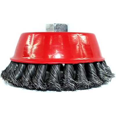 Drôtená kefa na vŕtačku/skrutkovač 125 mm XXL