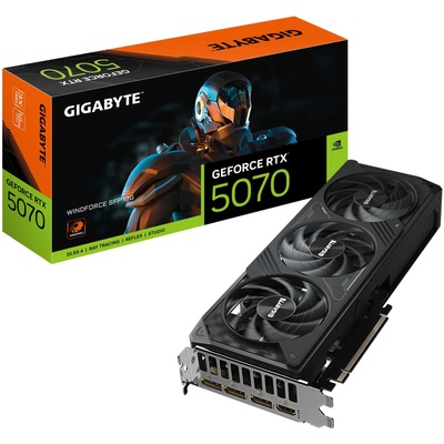 GIGABYTE GeForce RTX 5070 WINDFORCE SFF 12GB GDDR7 192bit (GV-N5070WF3-12GD)