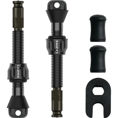 Ventilky Lezyne Clik TLR Valve Pro - 44 mm - black