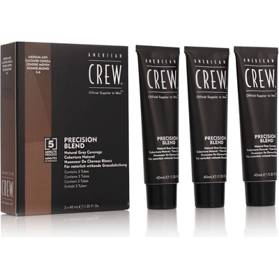 American Crew Precision Blend středně popelavá 5-6
