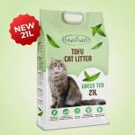 Naturalis Tofu Cat Litter 21 L Green Tea- 100% натурална котешка тоалетна със зелен чай