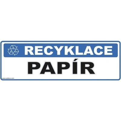 Recyklace - Papír (290x100 mm)