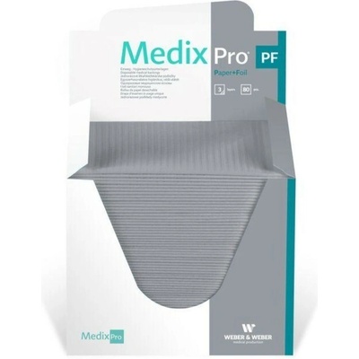 Weber and Weber Jednorazové podložky Weber&Weber MedixPro skladané Sivá