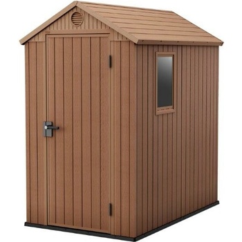 Keter Darwin 6 x 4 s podlahou hnedý