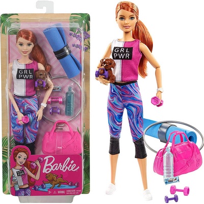 Barbie wellness zrzavé vlasy