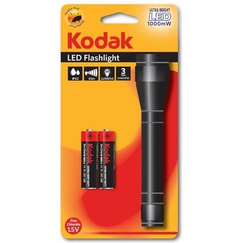 Kodak LED (1W) Robust Flashlight + 2x AA Extra Heavy Duty
