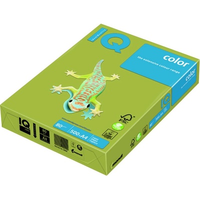 IQ Color barevný kancelářský papír A4 80 g 500 ks zelenožlutá intensivní