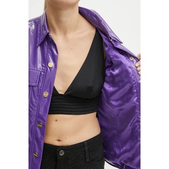 Silvian Heach Яке Silvian Heach GEFAR в лилаво преходен модел GPA24113GB (GPA24113GB)