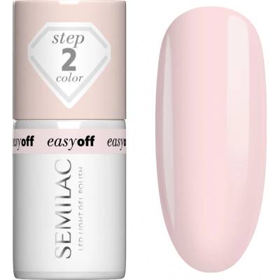 L02 Semilac EASY OFF Lak na nehty LED LIGHT Milky Pink 7 ml