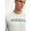 Adidas Памучна тениска adidas Essentials в зелено с принт IZ4767 (IZ4767)