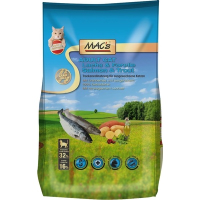 Mac's Cat Adult losos & pstruh 7 kg