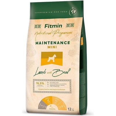 Fitmin Dog Mini Maintenance Lamb & Beef 12 kg